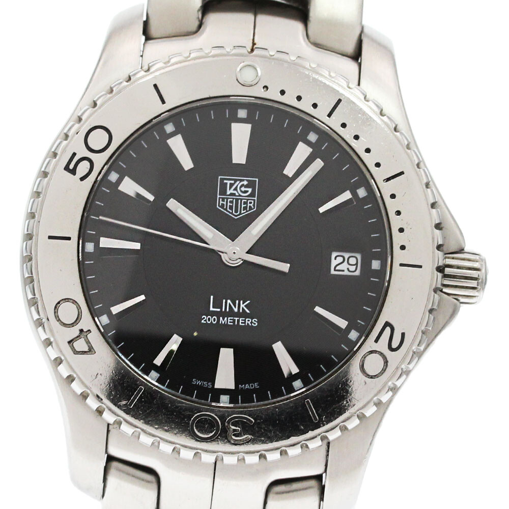 TAG Heuer Link Men's Black Watch - WJ1110 for sale online | eBay TAG Heuer Link Men's Black Watch - WJ1110 for sale online | eBay