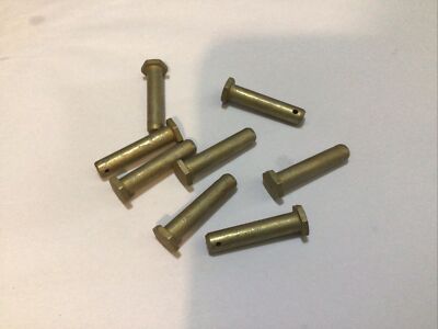 NOS 1/4  dia Steel Close Tolerance Shear Pin p/n SP113/E10 qty 8 (I)