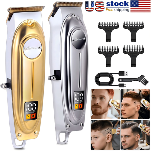 Hatteker Hair Clippers for Men Professional Barber Clippers Trimmer Haircut Kit