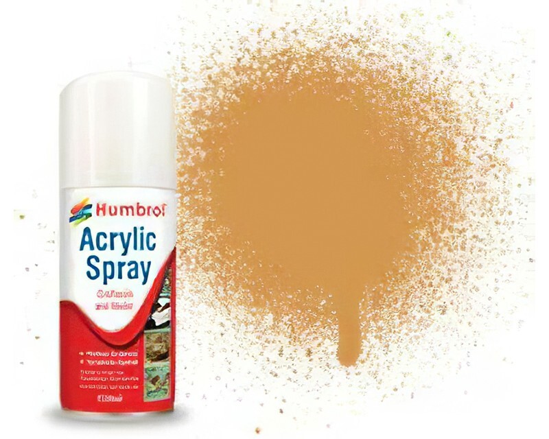 Humbrol Acrylic Spray Paint No.63 Sand (150ml) AD6063 modellismo
