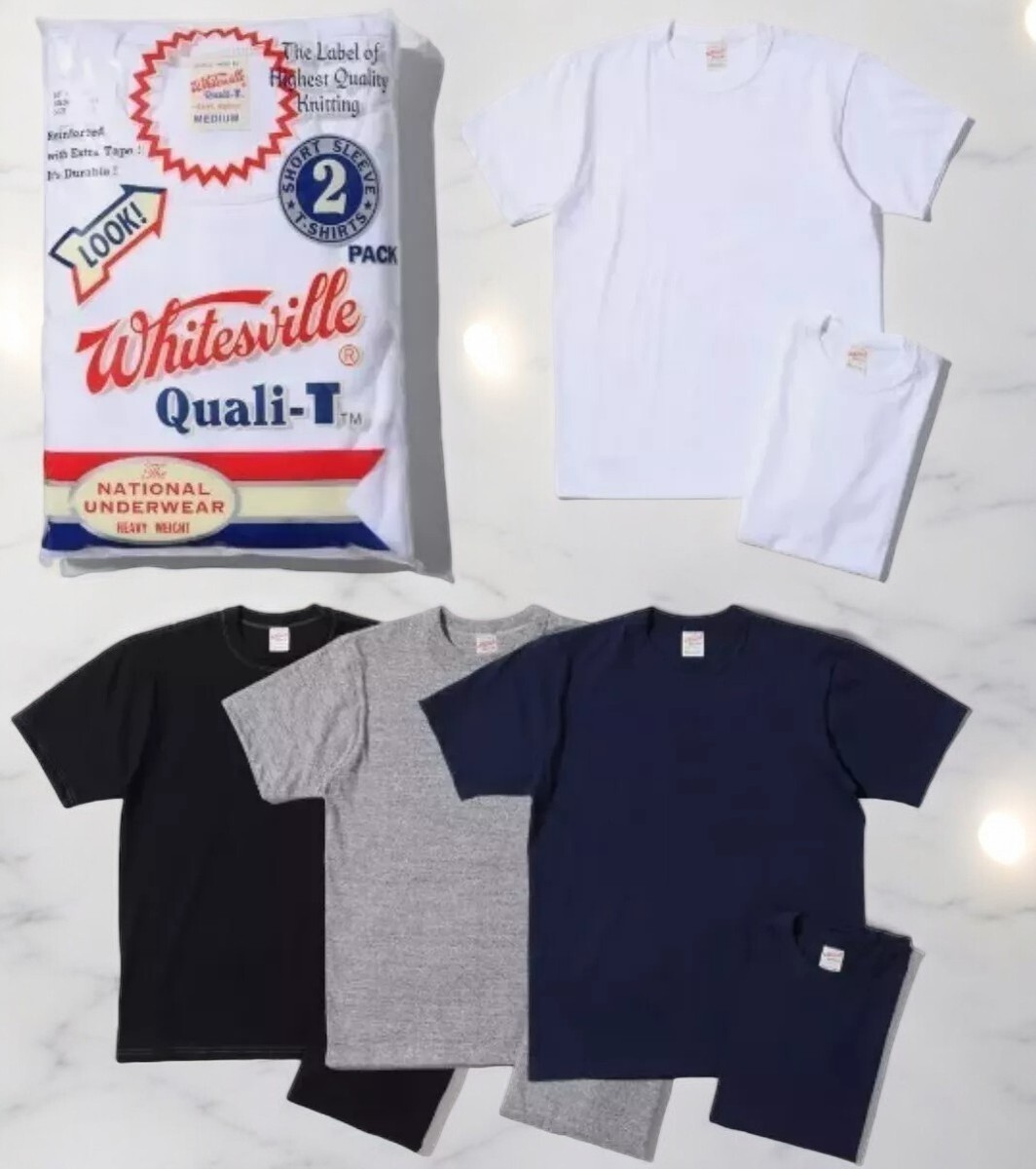 Bargain Price 【1 or2 SHIRT】M-2XL WHITESVILLE T-SHIRT WV73544 JP