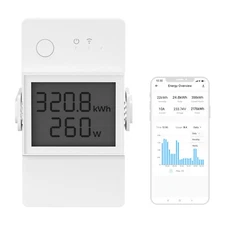 SONOFF WiFi Smart Power Meter Switch with Energy Monitoring,Universal DIY Module