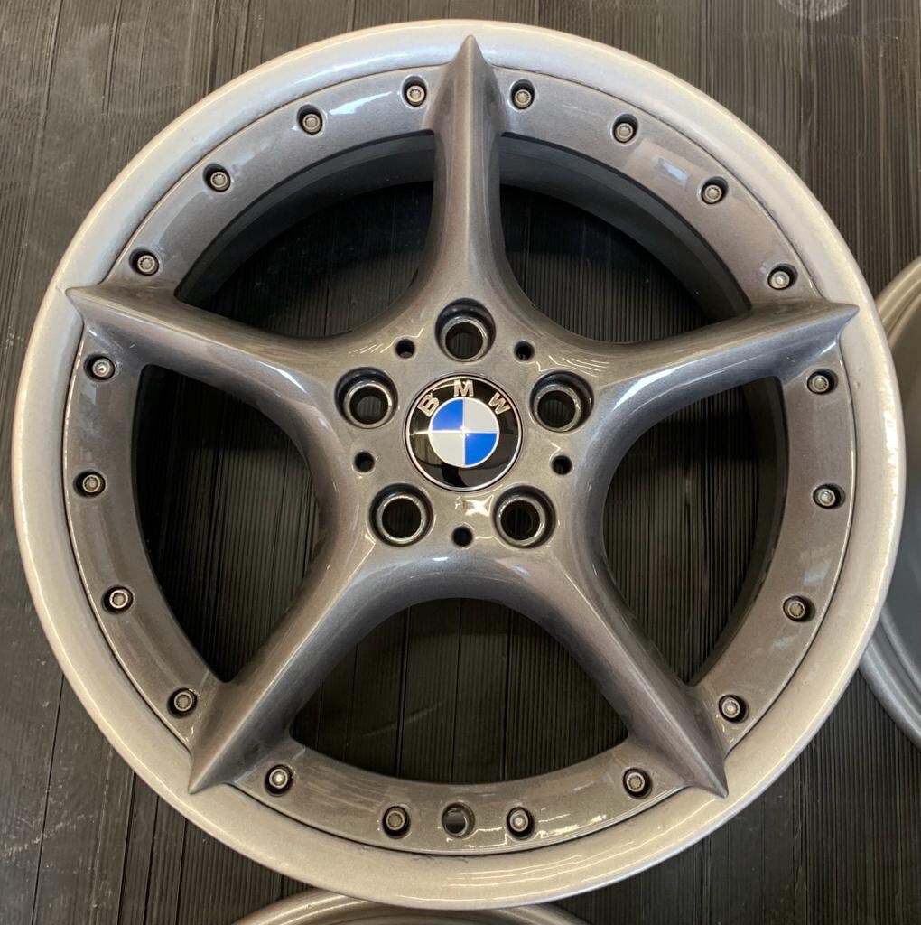 Genuine BMW BBS 18” Z4 Staggered Split Rim Alloy Wheels Z3 E36 E46 E81 ...
