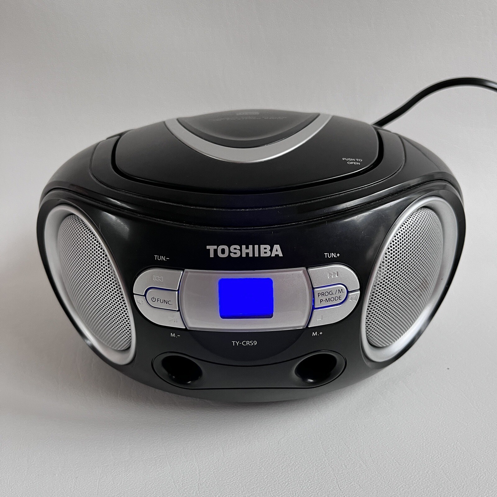 Toshiba TYCRS9 Portable CD Player Boombox with AM/FM Tuner & Aux Input