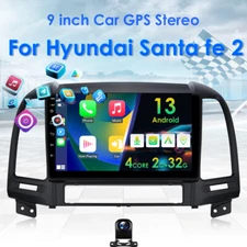 Android 13 Car Stereo Radio GPS Navi WIFI Player For Hyundai Santa Fe 2006-2012