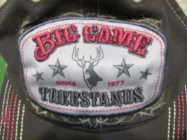Gorra/Gorra de Béisbol BIG GAME TREESTAND Ajustable Envejecida Foto 2 de 4