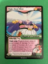 Majin Head Blow 2003 Score Unlimited Dragon Ball Z DBZ TCG #77