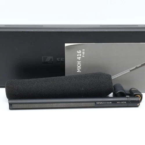 [Excellent] SENNHEISER MKH 416-P48U3 Directional RF Condenser Microphone