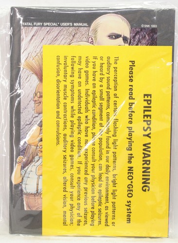 FATAL FURY SPECIAL NEO GEO AES SNK EUROPEAN VERSION ALL PARTS ORIGINAL 82272 - Picture 15 of 24