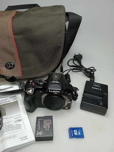 Panasonic LUMIX DMC-G5 16.0MP Digitalkamera + Tamrac 3442