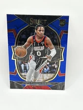 2022-23 Select TyTy Washington Jr Concourse Blue Rookie RC #70 Rockets