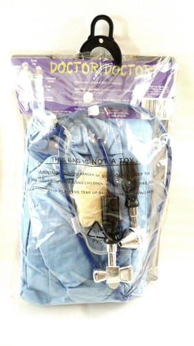 Unisex DOCTOR Halloween Costume w/Props One Size Fits Most - Picture 2 of 2