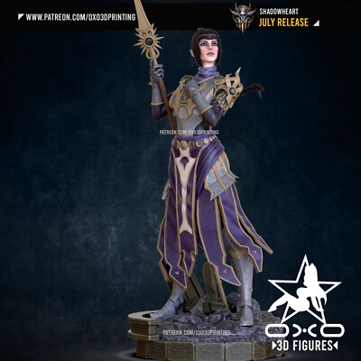 OXO3D Figures - Shadowheart Statue, Baldur's Gate 3