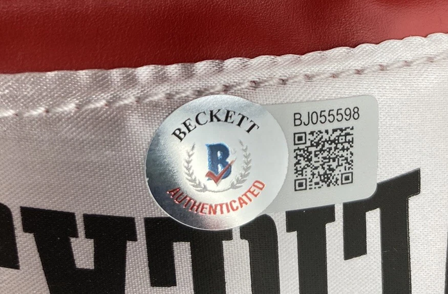 Floyd Mayweather Jr Signed Everlast Boxing Glove BAS COA Autograph “TBE” - Image 3 of 3