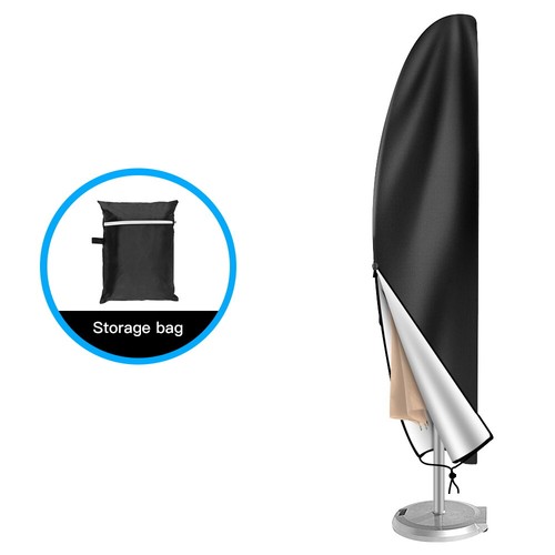 3m Cantilever Cover Parasol Umbrella Cover 210D Waterproof Garden Patio Shield - Picture 11 of 11