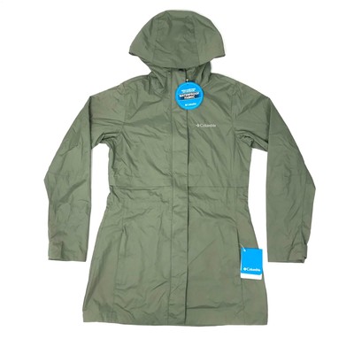 womens shine struck ii waterproof rain mid hooded jacket