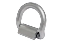 STAINLESS LASHING RING WITH WELD ON BENT D RING 1", 316 SS