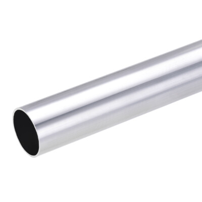 2 Tubes Ronds Aluminium 6063 – Diamètre Extérieur 28 Mm, Intérieur 24 Mm, Longueur 300 Mm