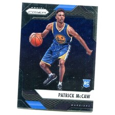 2016-17 Panini Prizm Basketball Patrick McCaw Base RC #290 Golden State Warriors