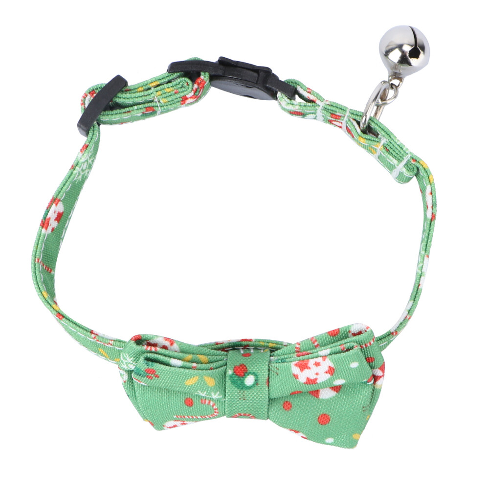 Cloth Christmas Cat Collar Dog Neckties Breakaway Cats Collars eBay
