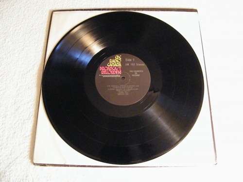 PURCELL STRING QUARTET - Two Quintets MOZART - LP CBC Radio Canada - Classical - Picture 3 of 7