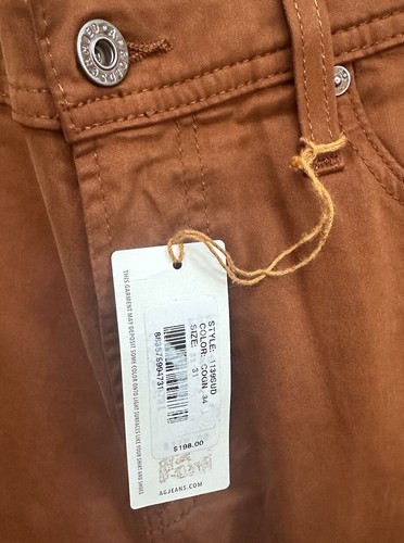 Men’s AG Adriano Goldschmied The Dylan Slim Skinny Pants Size 31x34 NWT - Picture 4 of 5
