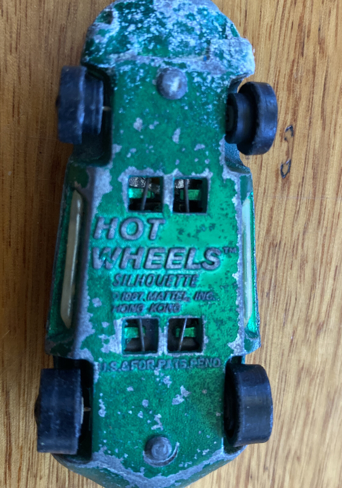 Vintage Hot Wheels Redline Silhouette 1967 ALL ORIGINAL Damage To Dome
