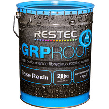 GRP Base Coat Resin Restec 1010 System - Fibreglass Roofing for Flat Roofs