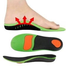 Orthotic Arch Support Shoe Insoles Flat Feet Foot Plantar Fasciitis Heel Pain JS