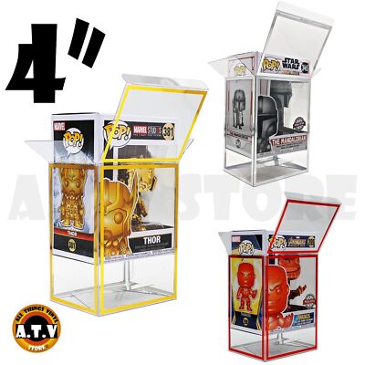 ATV Protectors/ Case For 4" Funko Pop Vinyl 0.4mm Thickness - Foto 11