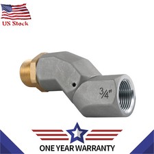 3/4" For Fuel Swivel Fuel Transfer Hose Swivel 360 Degree Rotating Connector