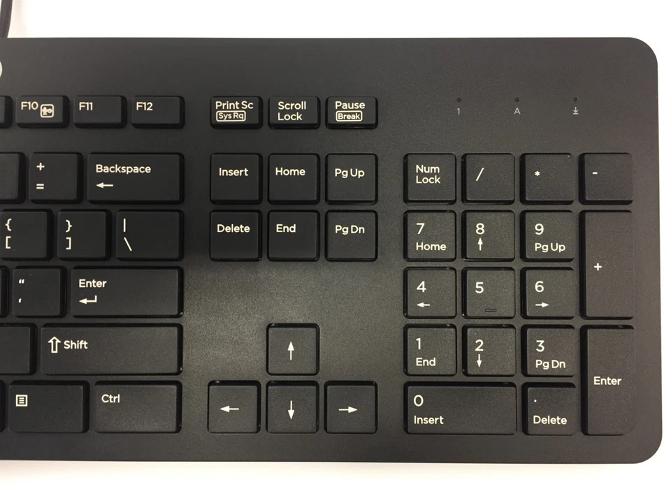 HP Business Gaming Computer PC Desktop wired USB Keyboard Win 7,8,10,Mac Genuine - Image 3 of 4