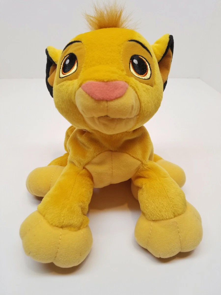 Doudou Simba le Roi Lion vert et marron Disney Baby, Nicotoy, Simba Toys  (Dickie)