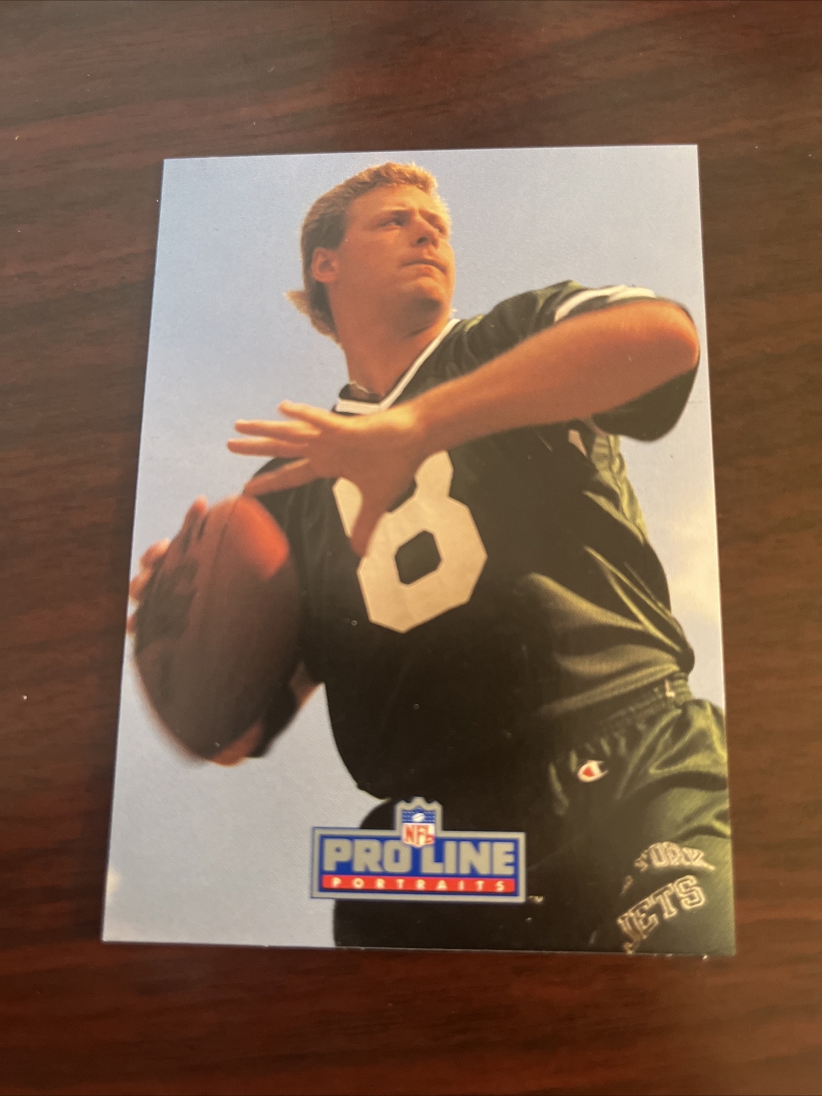 1991 NFL Pro Line Portraits Browning Nagle RC Rookie #188 New York Jets NM-MINT