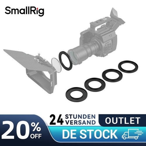 SmallRig Screw-In Reduction Ring Set with Filter Thread for Matte Box 2660 - Bild 1 von 6