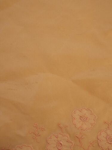 VTG 1930s Peach Pink Rayon Tap Pants Lingerie Panties Side Buttons Tag 19 Floral - Picture 13 of 18