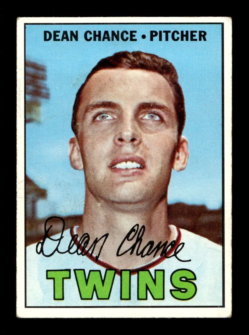 Dean Chance trading card