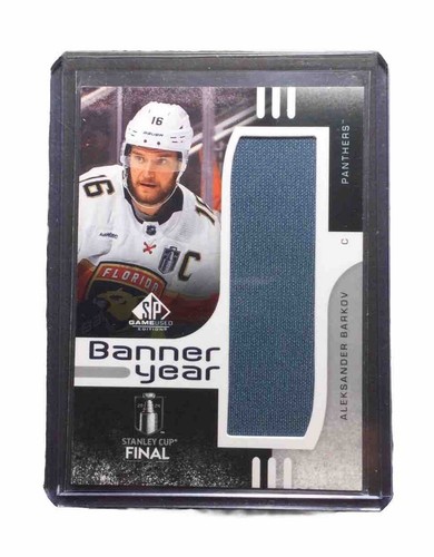 2024-25 SP Game Used Banner Year Stanley Cup Aleksander Barkov #BYSC-AB Panthers