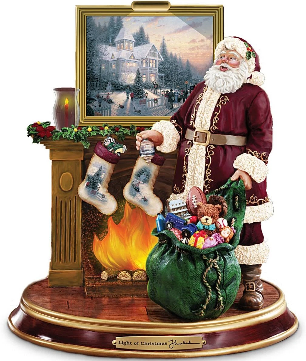 thomas kinkade santa claus products for sale | eBay