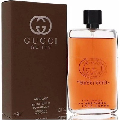 Gucci Guilty Absolute by Gucci Cologne for Men EDP 3 oz / 90 ml New in Box