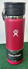 Hydro Flask, 20 oz Travel Coffee Flask with Flex Sip Lid / Snapper / Insulated