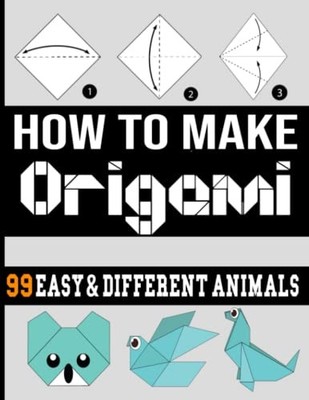 how make origami: origami easy 99 verschiedene Tiere /origami boo
