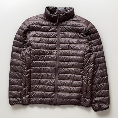 Uniqlo Ultra Light Down Puffer Jacket Brown Size M