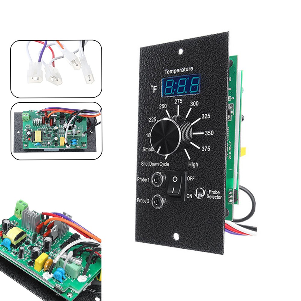 Parrilla de pellets termostato digital placa controladora control de temperatura para Traeger