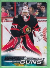 2022-23 Upper Deck Young Guns #481 Kevin Mandolese Ottawa Senators