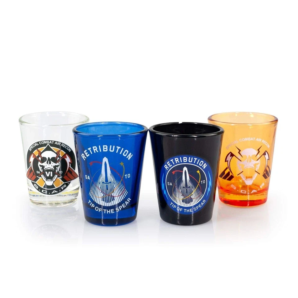 Exclusive Call of Duty: Infinite Warfare Shot Glasses | Collector's Set of 4 ... - Image 3 of 4