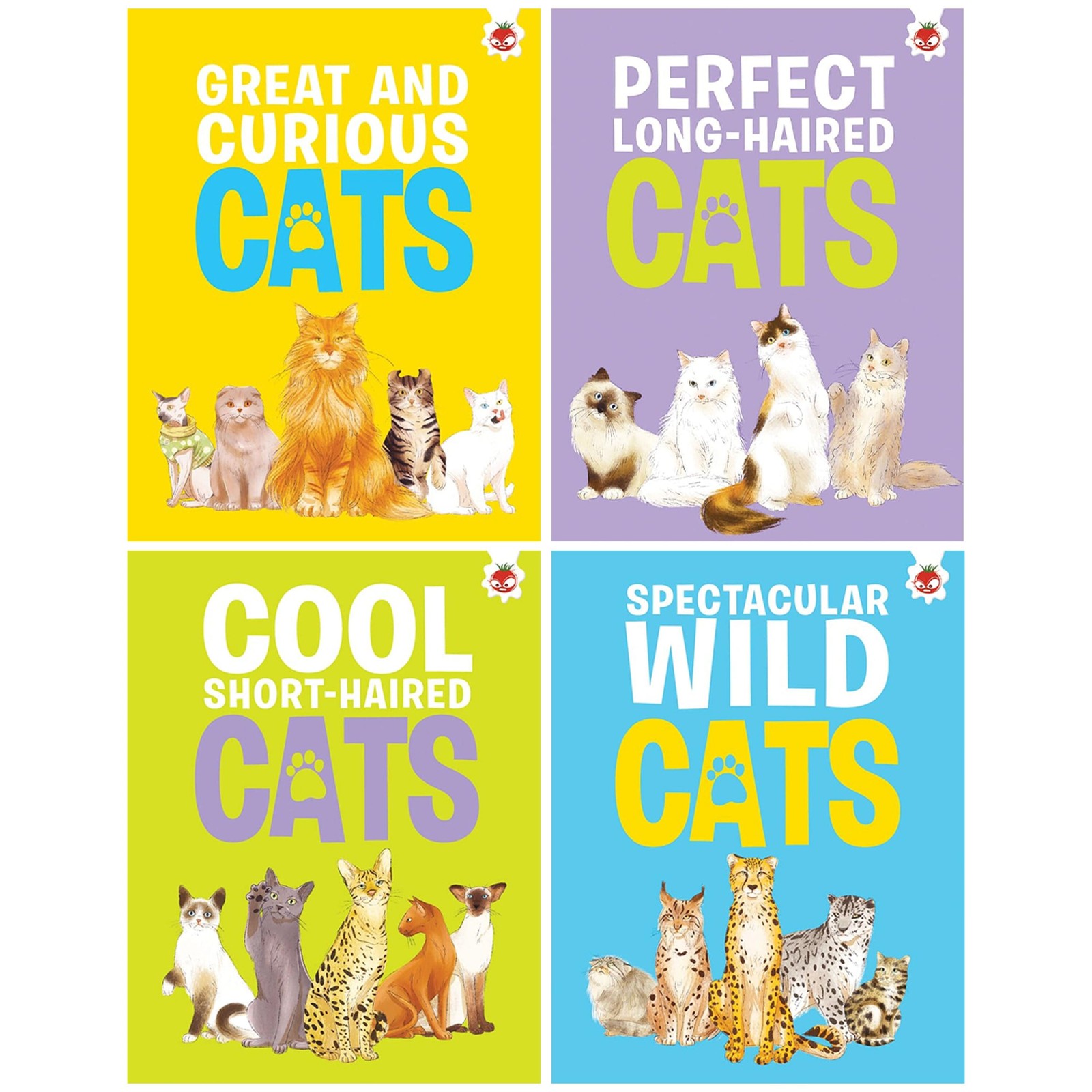 Cats Series by Eliza Jeffery Illustrated 4 Books Set - Ages 4+ - PB