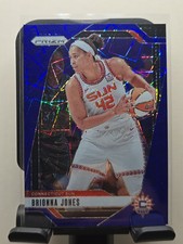 2024 Panini Prizm WNBA - Blue Velocity Prizm #27 Brionna Jones Connecticut Sun