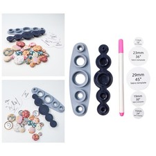 Button Maker Tool Covered Buttons DIY Button Craft Set