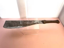 VINTAGE Corneta Rep Dominicana Sugar Cane Machete Knife 21" x 14.75" Blade